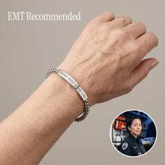 Women's Slim Chronic Kidney Disease Medical Alert Bracelet