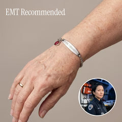 Women’s Diabetes Medical Alert Bracelet