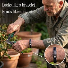 Men’s Chronic Kidney Disease Medical Alert Bracelet