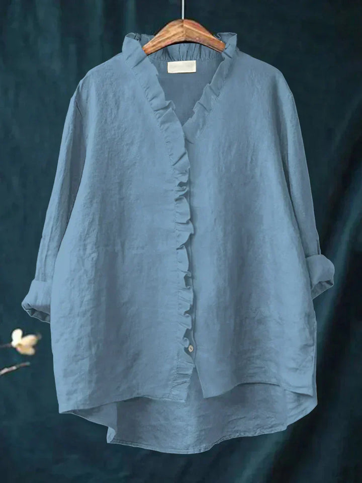 Lily - Light Blouse with Ruffles