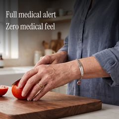 Women's Allergic To Penicillin Medical Alert Bracelet