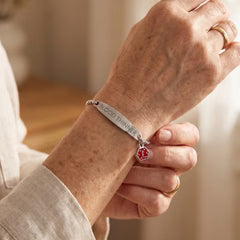 Women’s Blood Thinner Medical Alert Bracelet