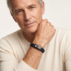 Men’s Blood Thinner Medical Alert Bracelet