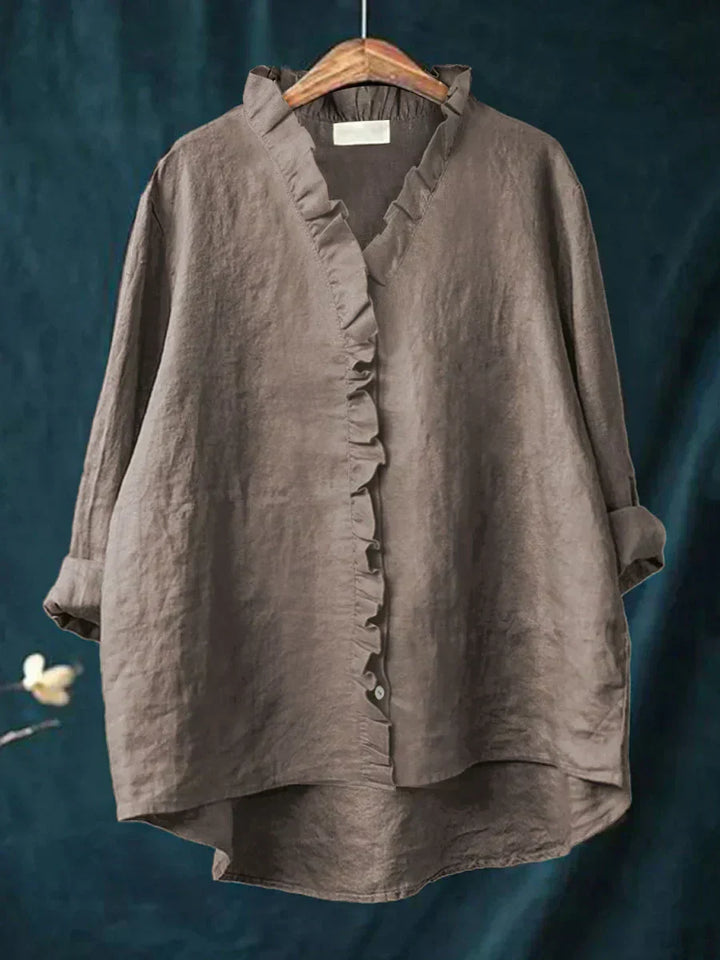 Lily - Light Blouse with Ruffles