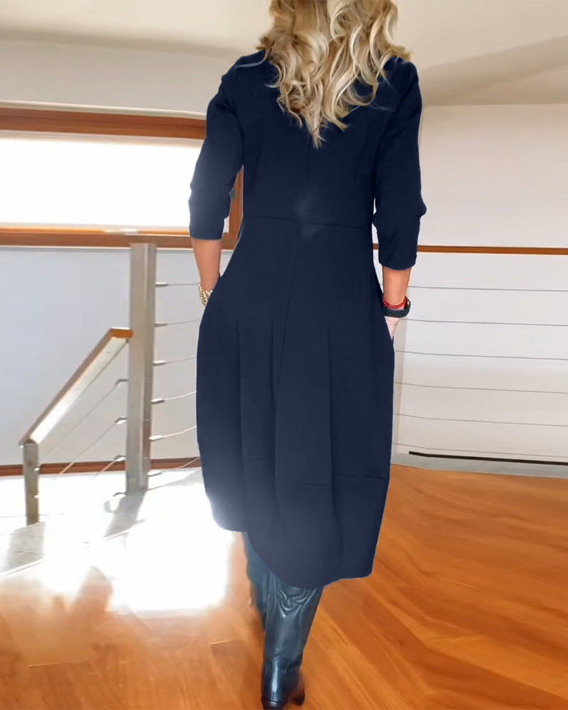 VALENTINA - Elegant Maxi Dress that Refines the Silhouette and Offers Daily Comfort