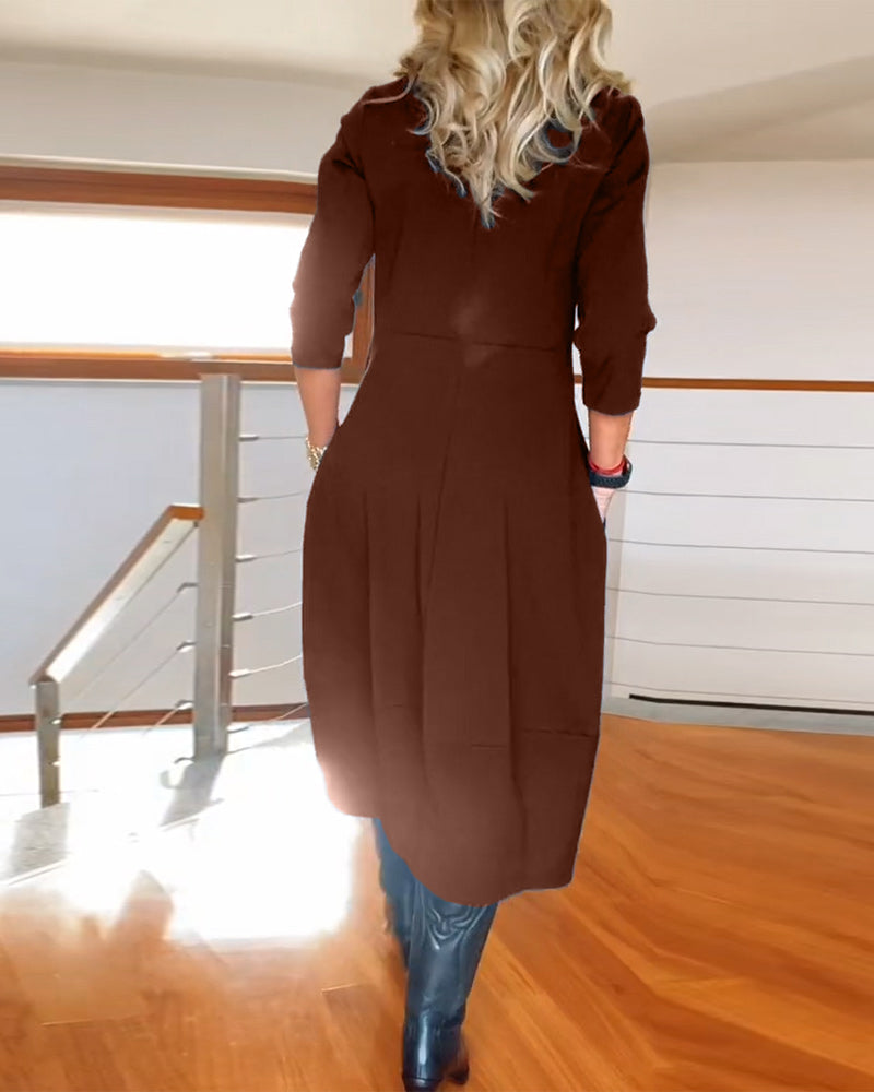 VALENTINA - Elegant Maxi Dress that Refines the Silhouette and Offers Daily Comfort