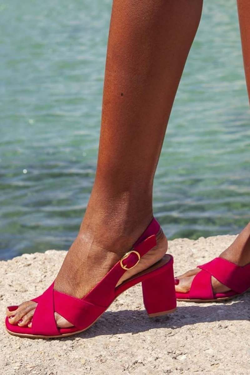 Céliane - Summer Azure Sandals