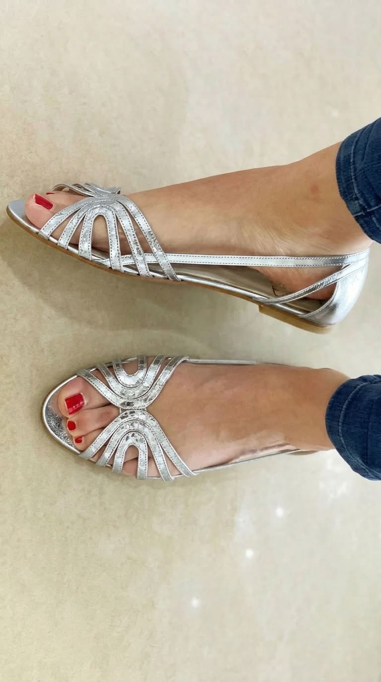 Éléonore - Golden Summer Light Sandals