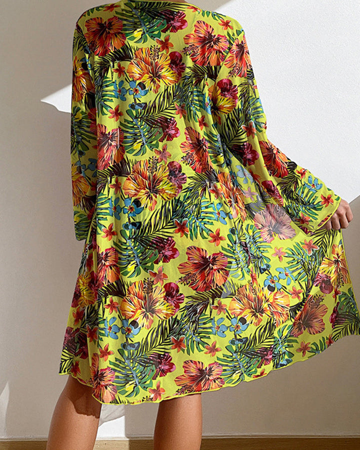 Glenda - Bikini with Flower Skirt