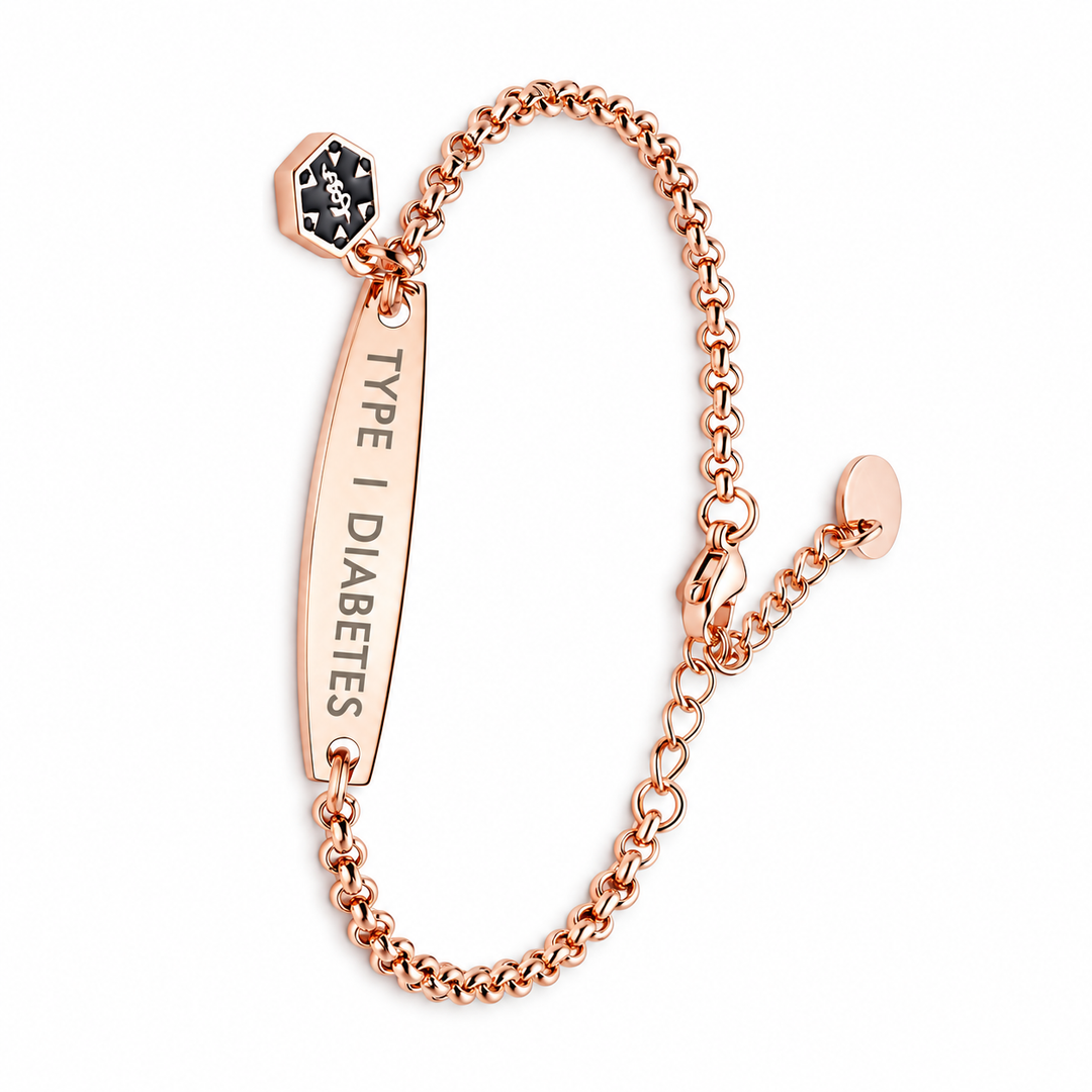 Women’s Diabetes Medical Alert Bracelet