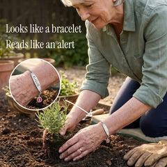 Women’s Eliquis Medical Alert Bracelet