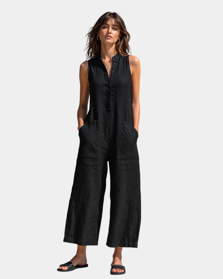 Nine - Elegant Sleeveless Jumpsuit