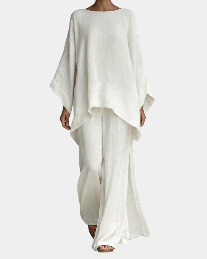Mavie - Flowing set with pants and blouse