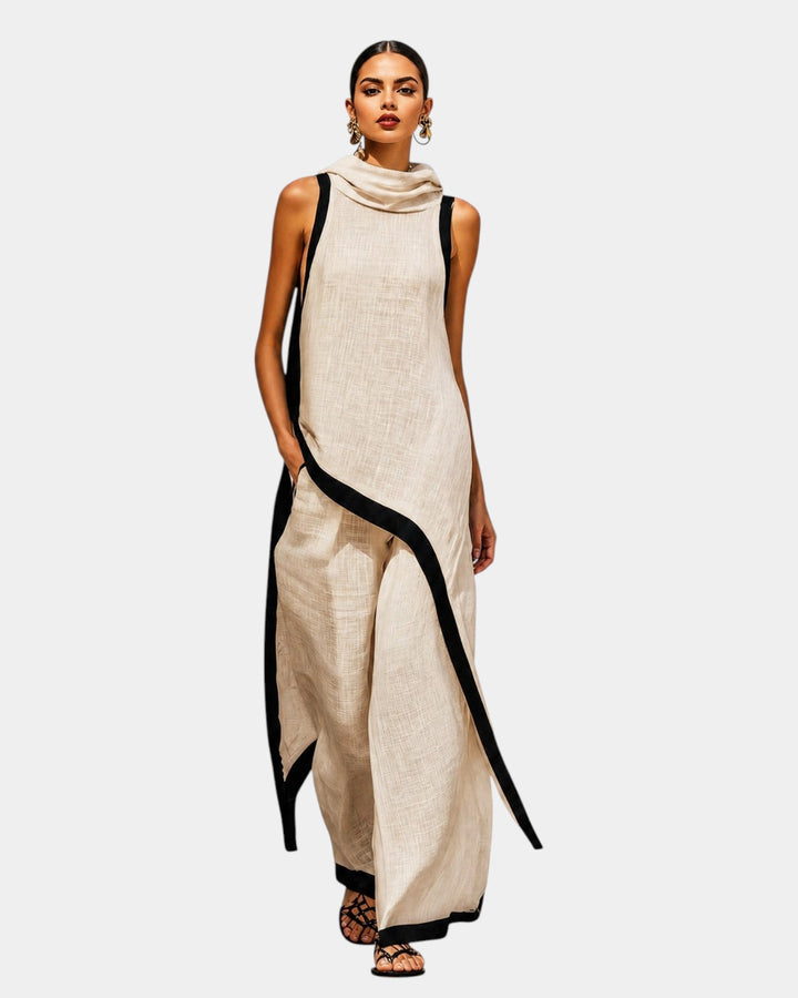 Nicaise - Elegant set of pants and blouse