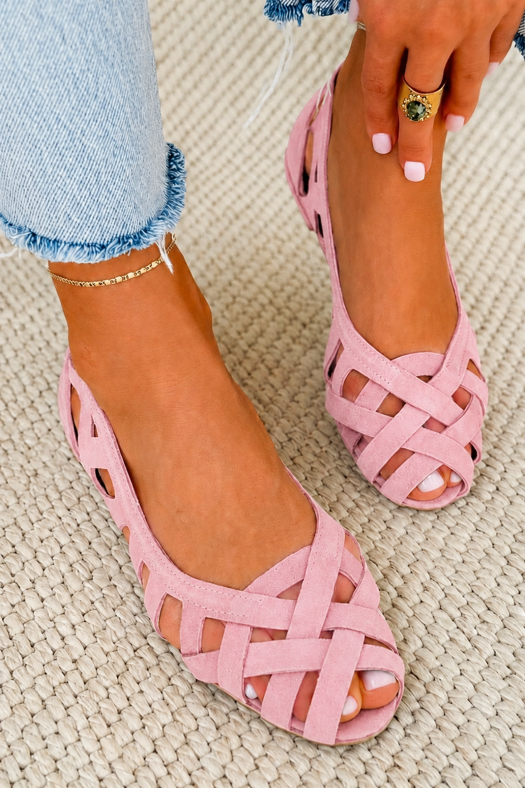 Caterina - Woven Summer Sandals Viva