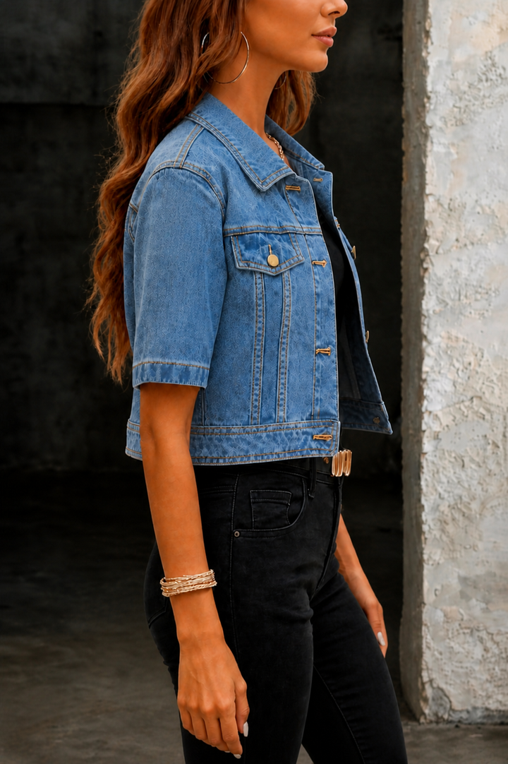 Jessica - Short Denim Jacket