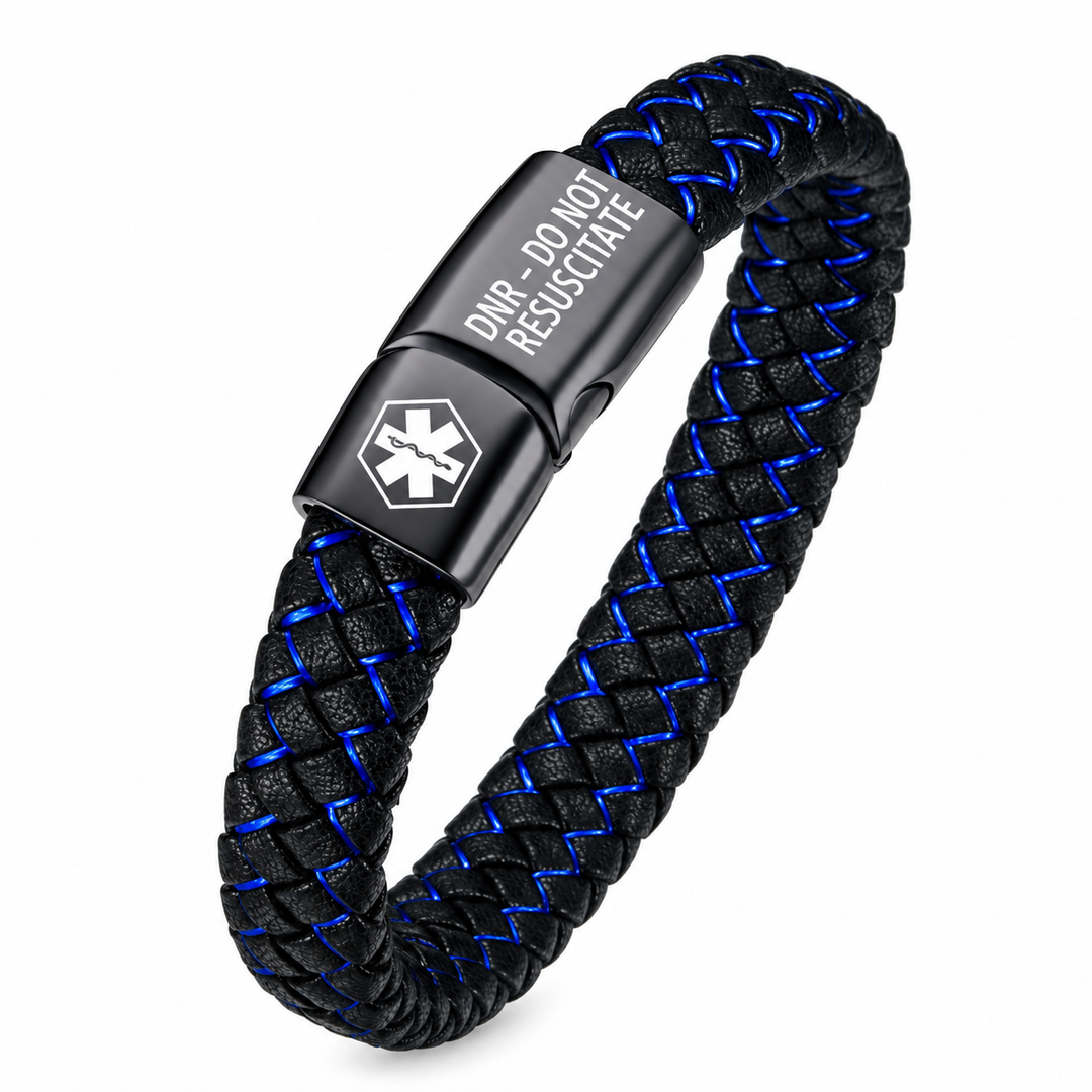 Men’s All Medical Conditions Medical Alert Bracelet