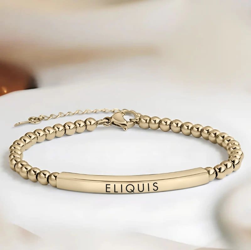 Women’s Slim Eliquis Medical Alert Bracelet