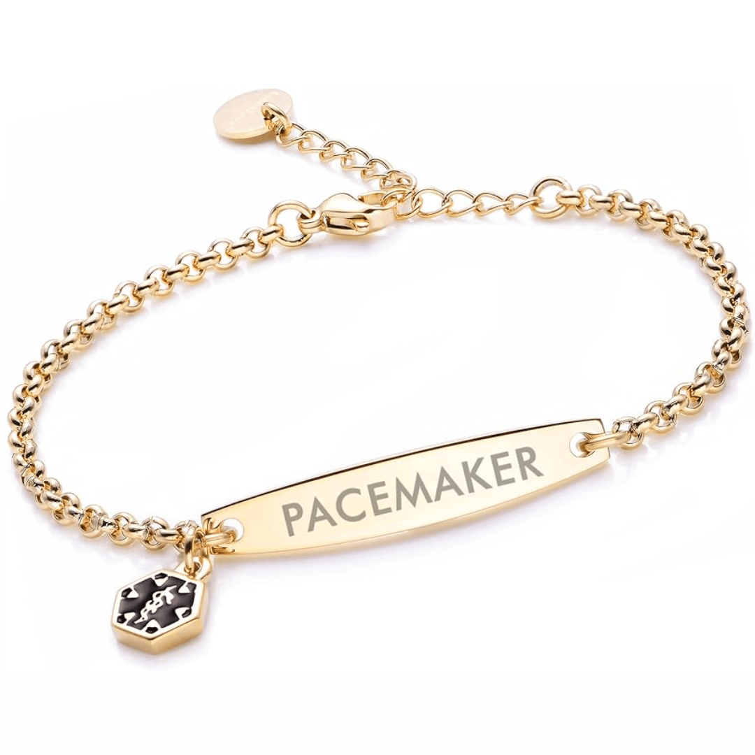 Women's Pacemaker Medical Alert Bracelet