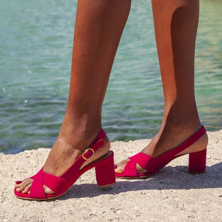 Céliane - Summer Azure Sandals