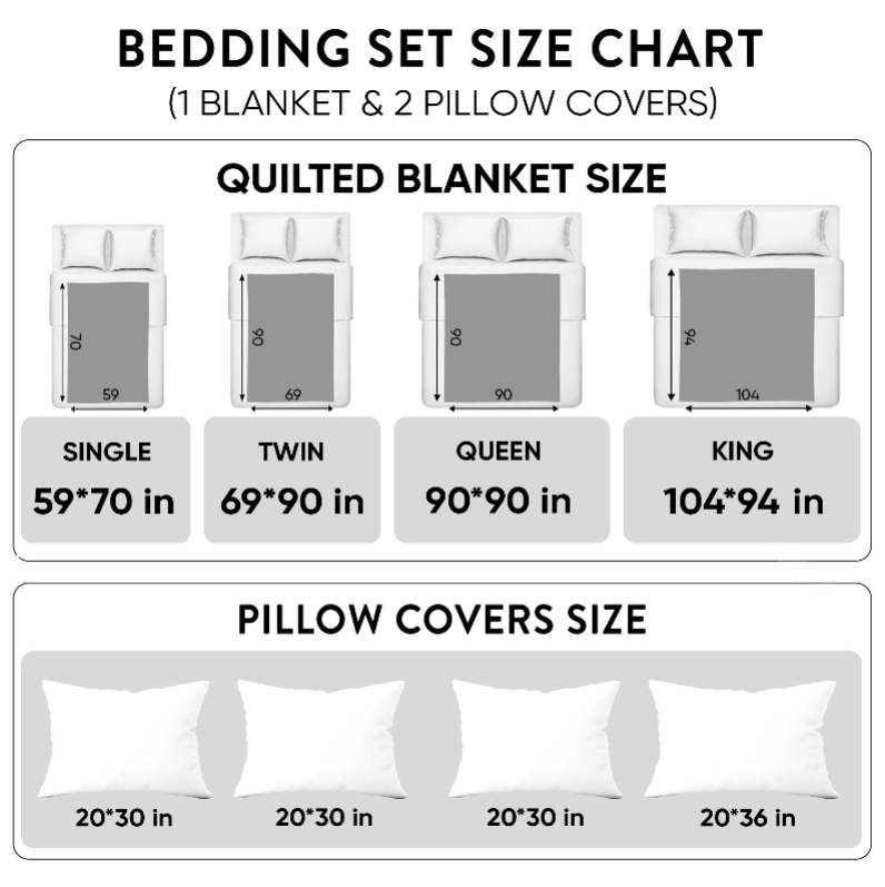 Botanical Dream - 3-Piece Handmade Bedding Set