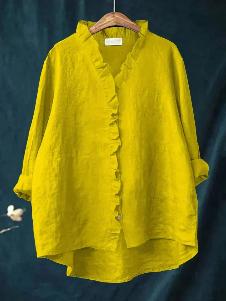 Célestine - Delicate Ruffled Blouse